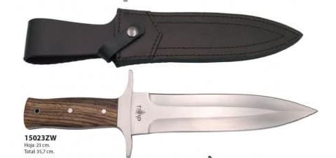 CUCHILLO REMATE  ZEBRANO