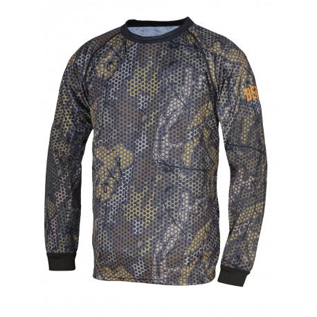 CAMISETA TÉCNICA "FOREST PRINT" - MANGA LARGA - CAMUFLAJE BENISPORT