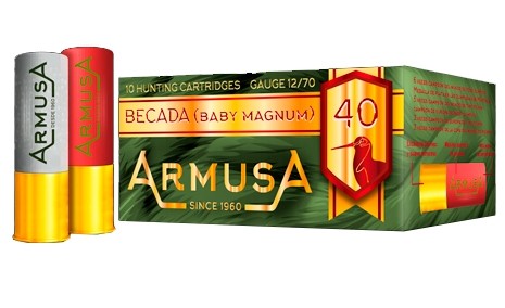 CARTUCHO BECADA 40GR ARMUSA CAL12