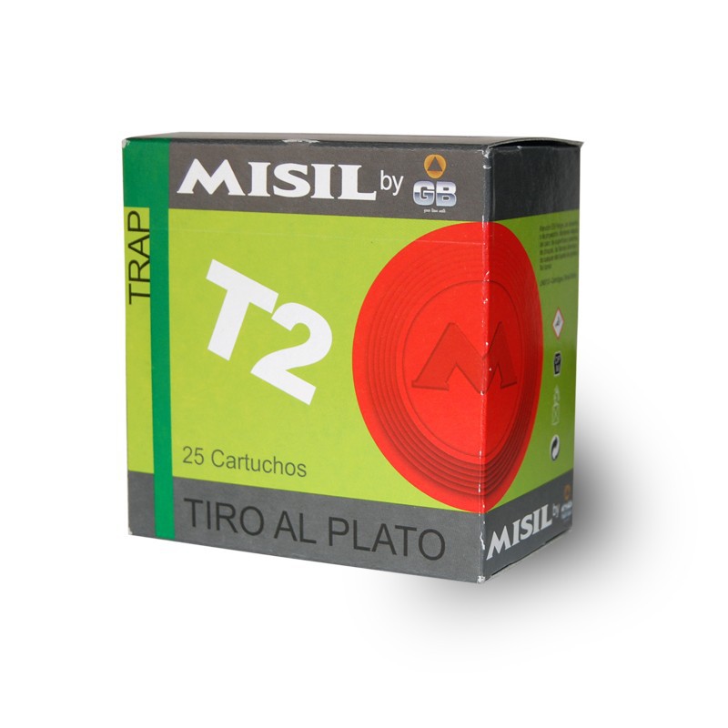 CARTUCHO GB MISIL 24 TRAP CAL12