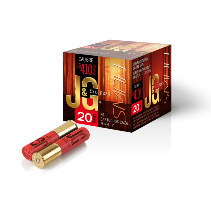 CARTUCHO JG  CAL.36-410 MAGNUM 20GR