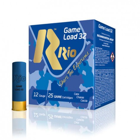 CARTUCHO RIO GAME LOAD 32gr CAL12