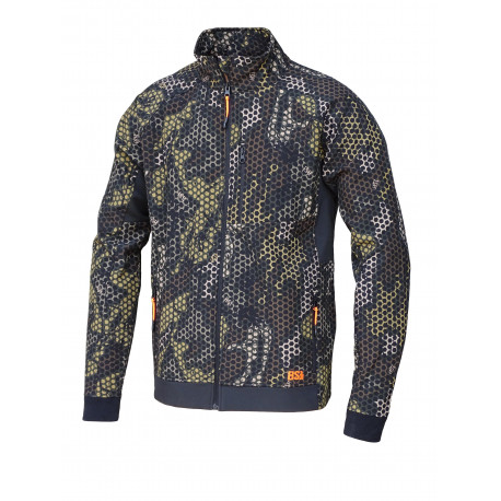 CHAQUETA SOFT SHELL "FOREST PRINT" INFANTIL BENISPORT