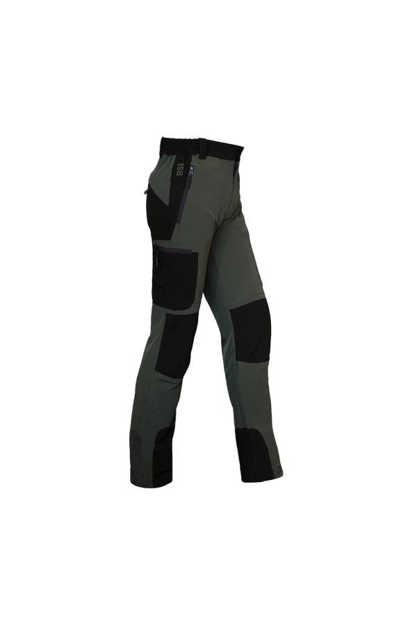 PANTALÓN INFANTIL CAQUI-NEGRO "NIGER"