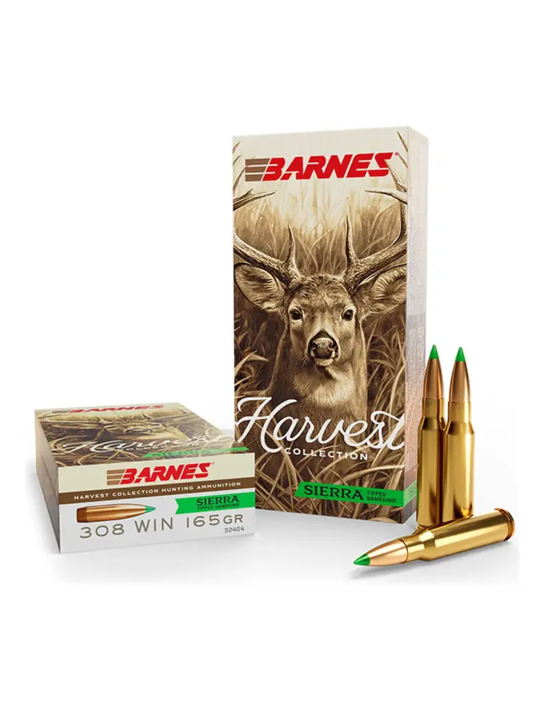 BALA BARNES 308 WIN 165GR SIERRA TIPPED GAMEKING