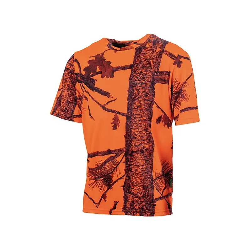 CAMISETA CAMO NARANJA FIRE