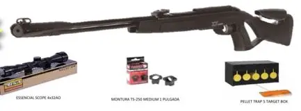  PACK CARABINA CRF WHISPER IGT 
