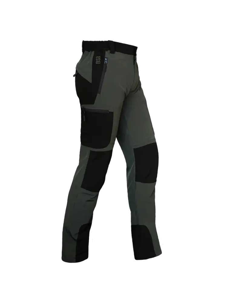 PANTALON CAQUI-NEGRO "NIGER" 6203