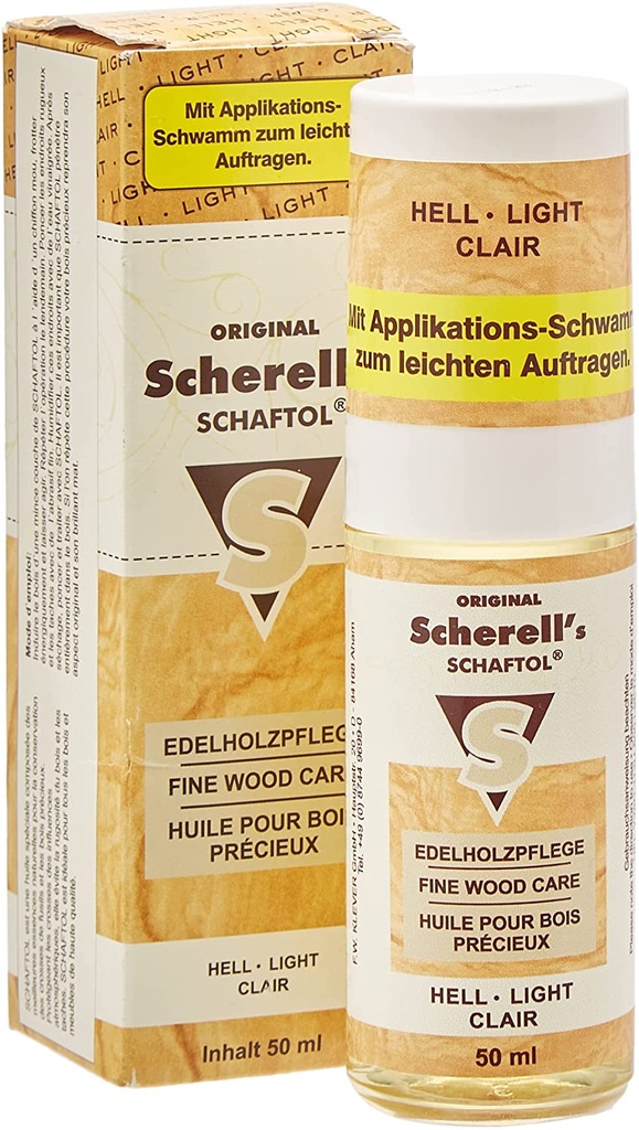 ACEITE PARA MADERA SCHERELL'S SCHAFTOL CLARO