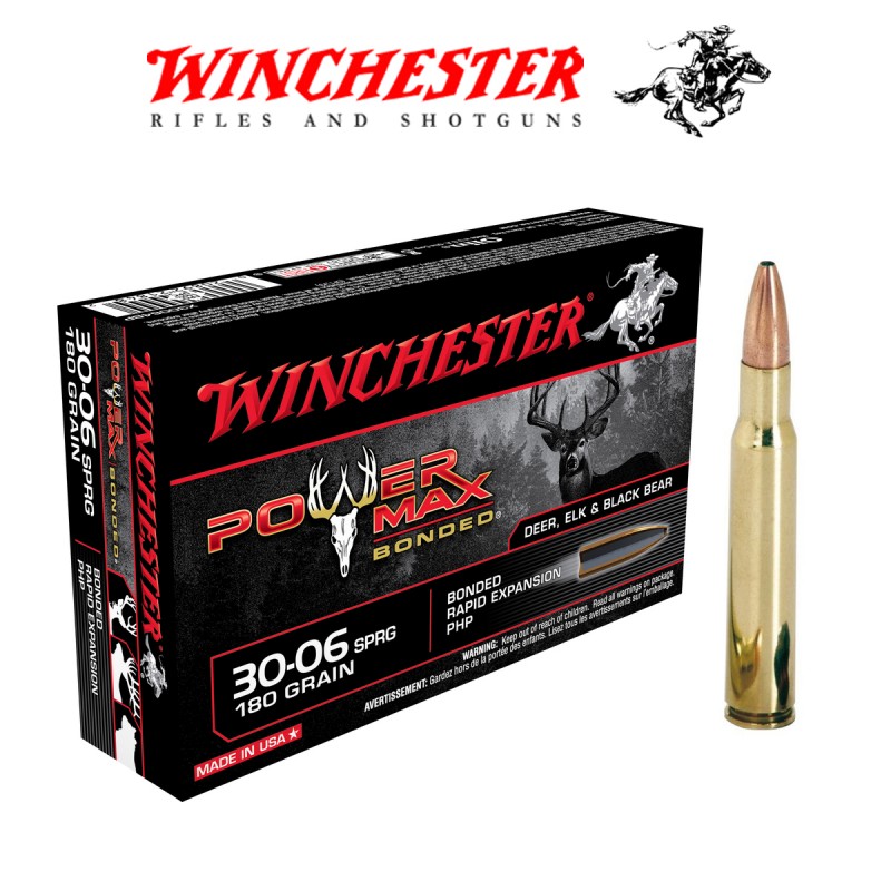 BALA WINCHESTER POWER MAX 30-06 180GR