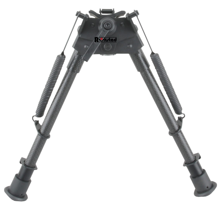 BIPODE FIBRA DE CARBONO RESORTE GIRATORIO 9-13,5"