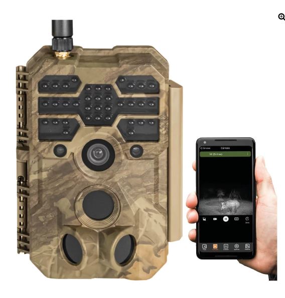 CÁMARA DE CAZA GARDEPRO X80 4K CON ENVÍO DE IMÁGENES, VISIÓN EN DIRECTO Y GPS