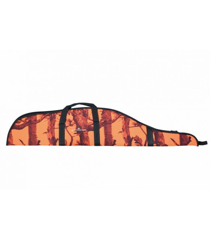 FUNDA ACOLCHADA RIFLE115CM CAMO NARANJA STINGER