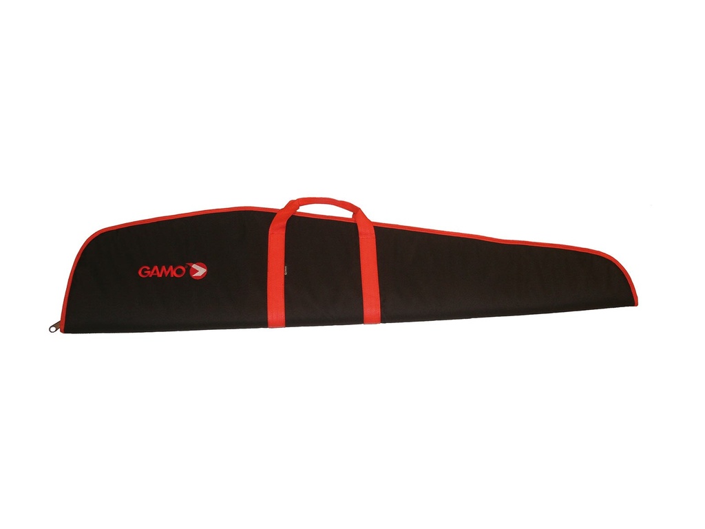 FUNDA PARA RIFLE NEGRA Y ROJA GAMO