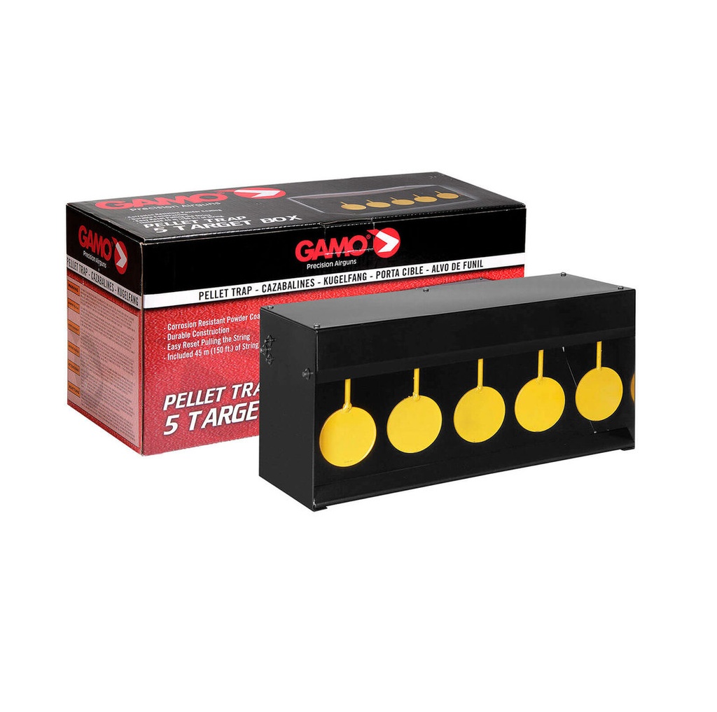 GAMO PELLET TRAP 5 TARGET BOX