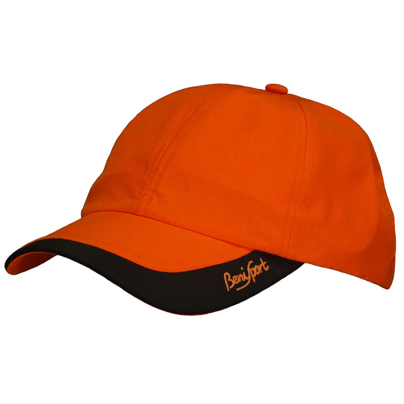 GORRA 5 PANELES NARANJA FLUOR