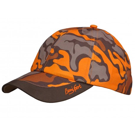 GORRA CAMUFLAJE NARANJA INFANTIL