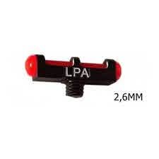 PUNTO DE MIRA FIBRA OPTICA 2,6 MM ROJO 