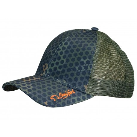 GORRA FOREST PRINT MALLA CAQUI