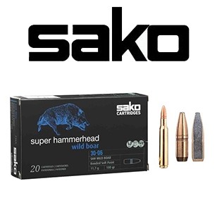 BALA SAKO SUPER HAMMERHEAD 30-06 180GR