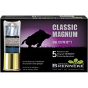 CARTUCHO BALA  BRENNEKE CAL. 12/70 CAZA 31,5GR. CLASSIC MAG 5 UN