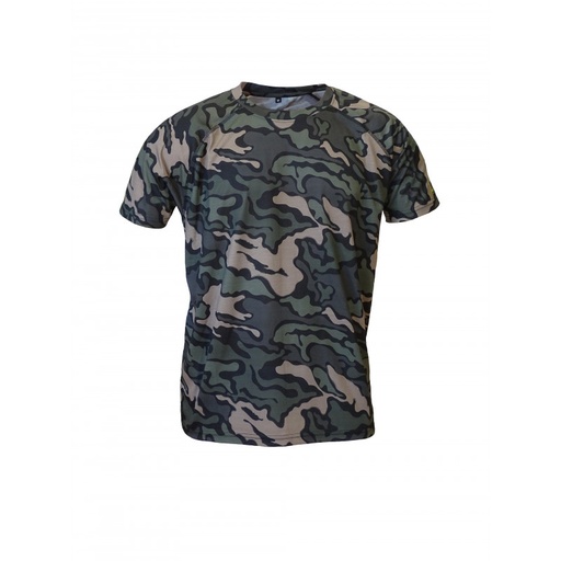 CAMISETA INFANTIL MC/ CAMUFLAJE BENISPORT