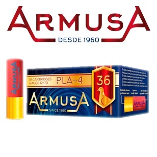 CARTUCHA ARMUSA PLA-4 36GR CAL 12