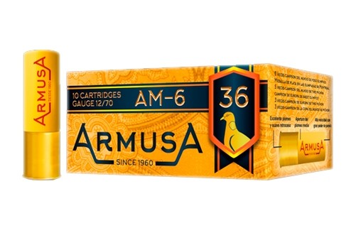 CARTUCHO AM-6 36GR ARMUSA CAL12