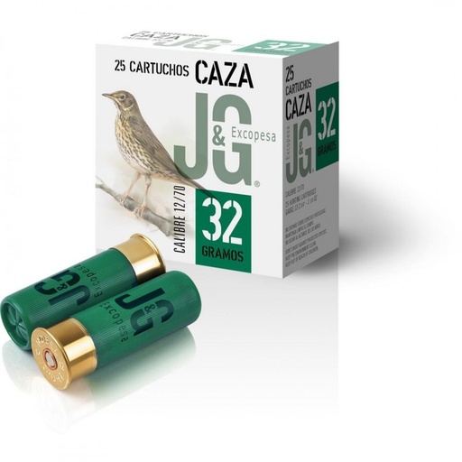 CARTUCHO JG CAZA 32GR