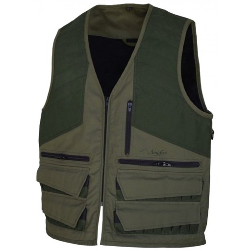 CHALECO DOBLE MORRAL "SELVA" CAQUI TALLA M