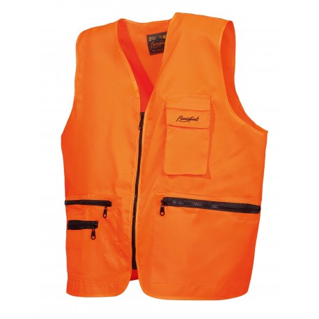 CHALECO NARANJA FLUORESCENTE “BASIC LINE” BENISPORT