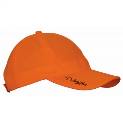 GORRA CON VISERA PARTIDA NARANJA ALTA VISIBILIDAD BENISPORT