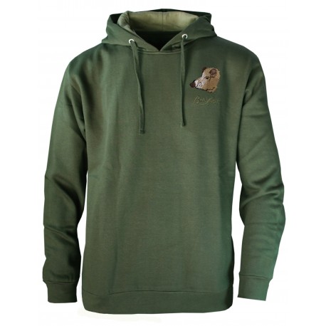 SUDADERA FELPA BORDADO JABALI BENISPORT TALLA XL