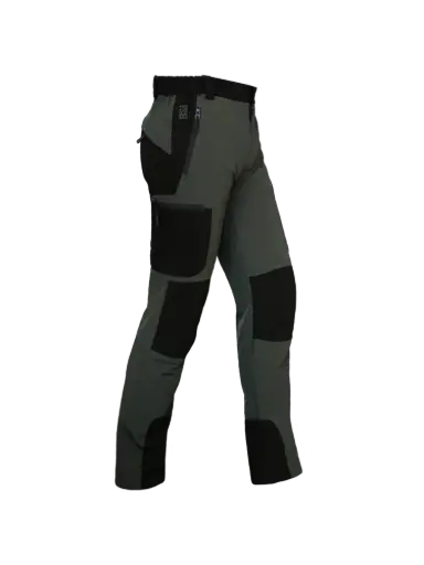 PANTALON CAQUI-NEGRO "NIGER" 6203