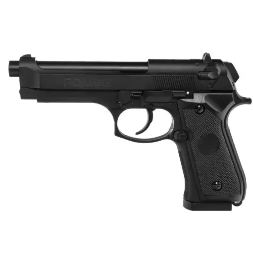 PISTOLA CROSMAN PDM9B BLOWBACK CO2 DUAL AMMO NGR