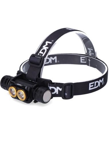LINTERNA LED CABEZA RECARGABLE 40W 3000LM