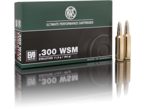 BALA RWS EVO 300 WSM 184grs