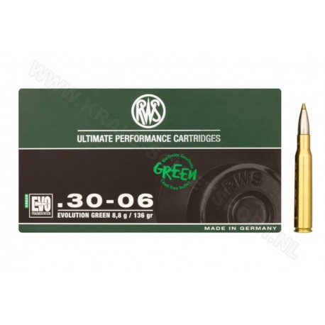BALA RWS EVO GREEN 30-06 136GR