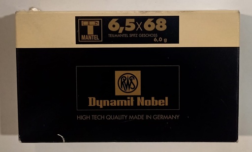 BALA RWS TM 6,5X68 93grs