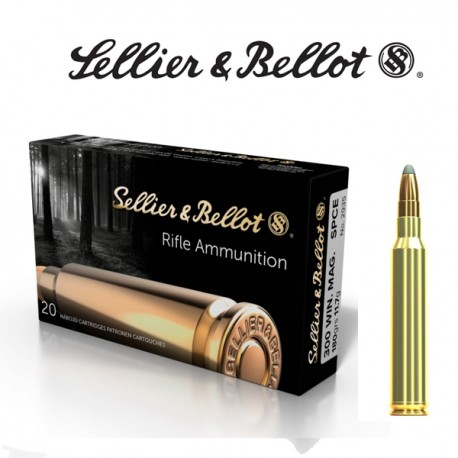 BALA SELLIER & BELLOT 300 WIN MAG SPCE 180grs