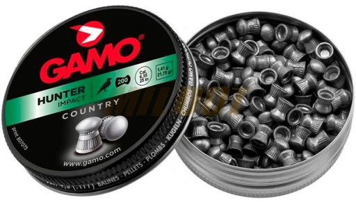 BALÍN HUNTER IMPACT CAL 6,35, 200 UNIDADES GAMO