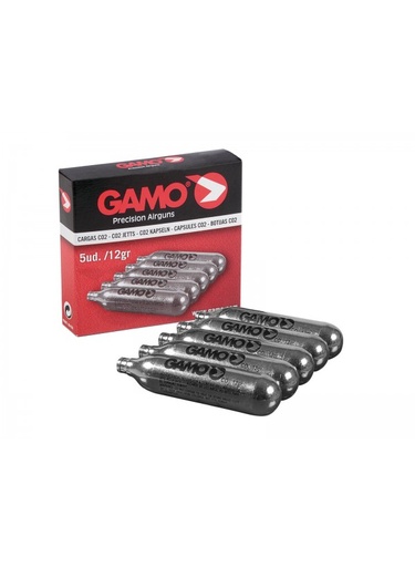 CARGAS CO2 12 g. GAMO (UNIDADES SUELTAS)
