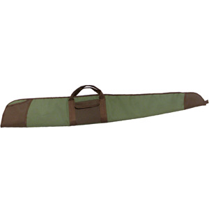 FUNDA VERDE CON DETALLES EN MARRON